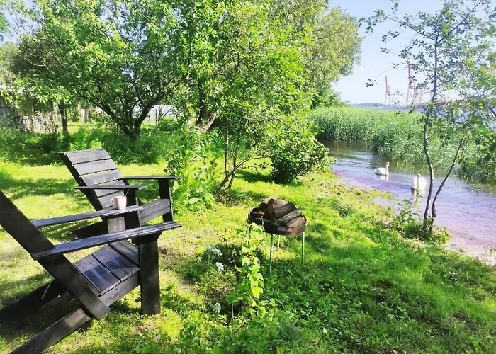 Minimalist Riverside Hideout